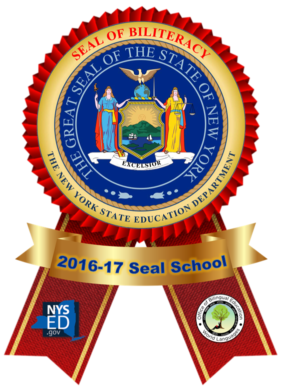 2016-17 Seal of Biliteracy from NYS