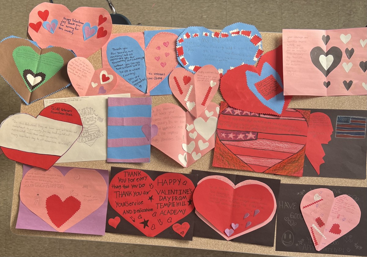 Thumbnail for Temple Hill Scholars Deliver 102 Valentine's for Veterans!